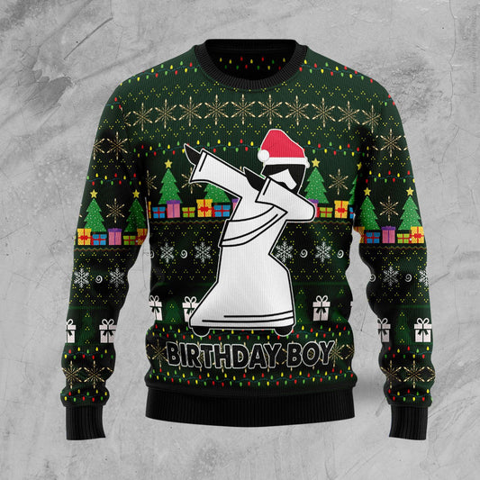 Jesus Birthday Boy Ugly Christmas Sweater 