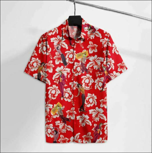 Joker flower hawaiian shirt