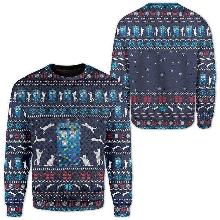 Cat Jumper Ugly Christmas Sweater 