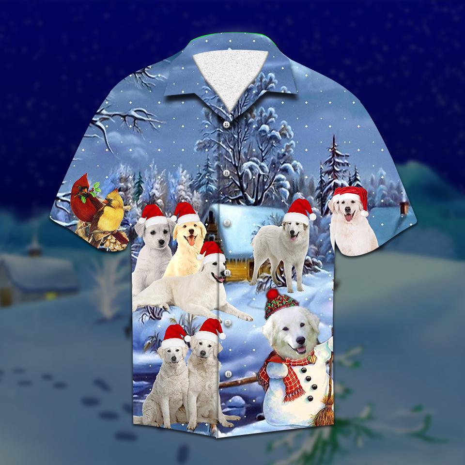 Kuvasz Christmas Hawaiian Shirt | For Men & Women | Adult | HW2081