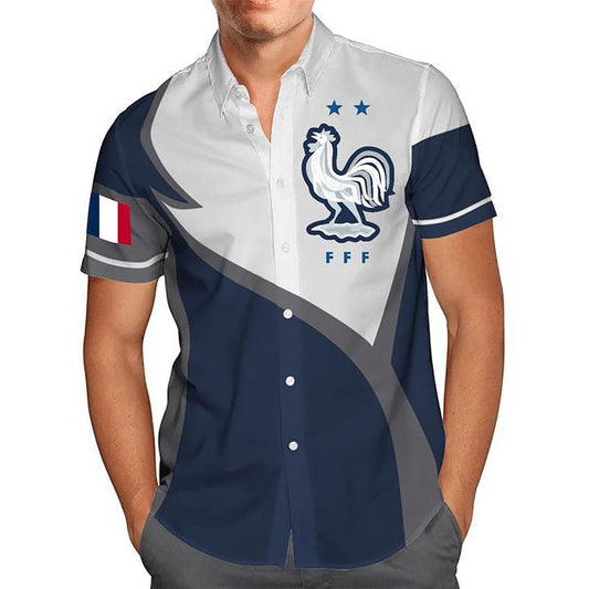 France Football Hawaiian Shirt | For Men & Women | Adult | HW8738