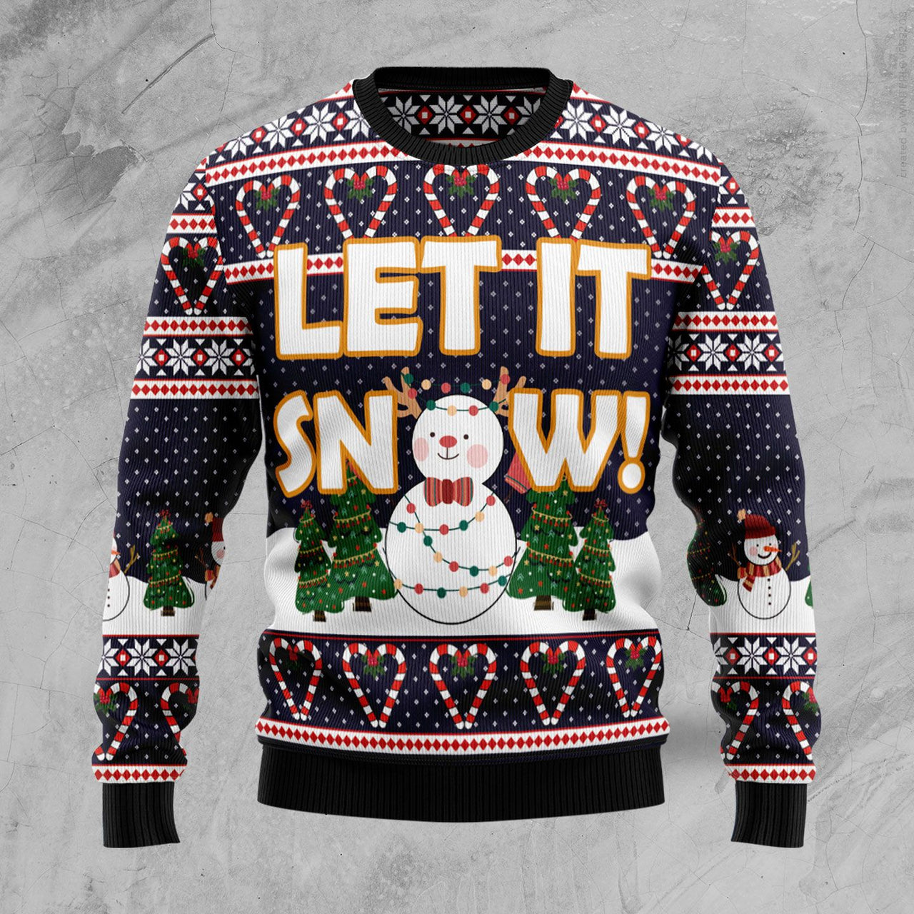 Let It Snow Ugly Christmas Sweater 