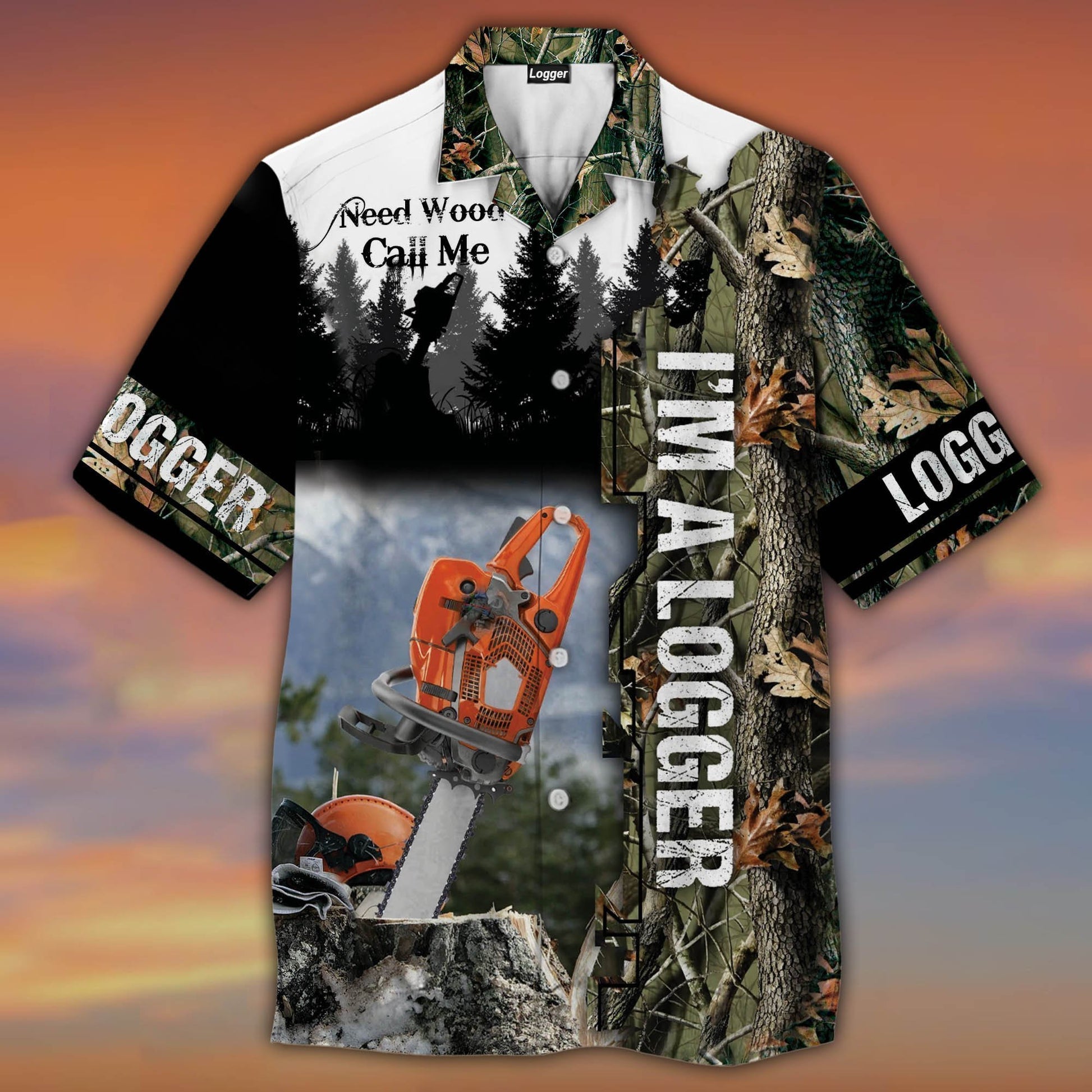 Im A Logger Hawaiian Shirt