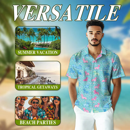 Dachshund Hawaiian Shirt For Men| Azhawaiian