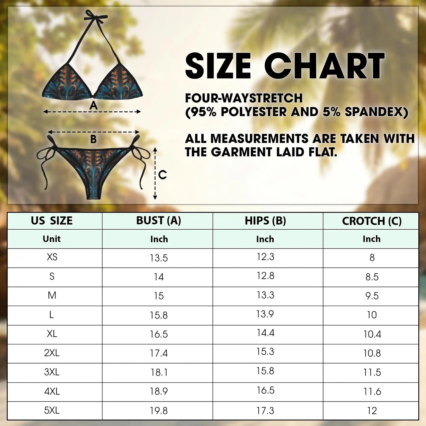 Fractal Bikini Set, Abstract Art Two Piece Swimsuit | Azhawaiian
