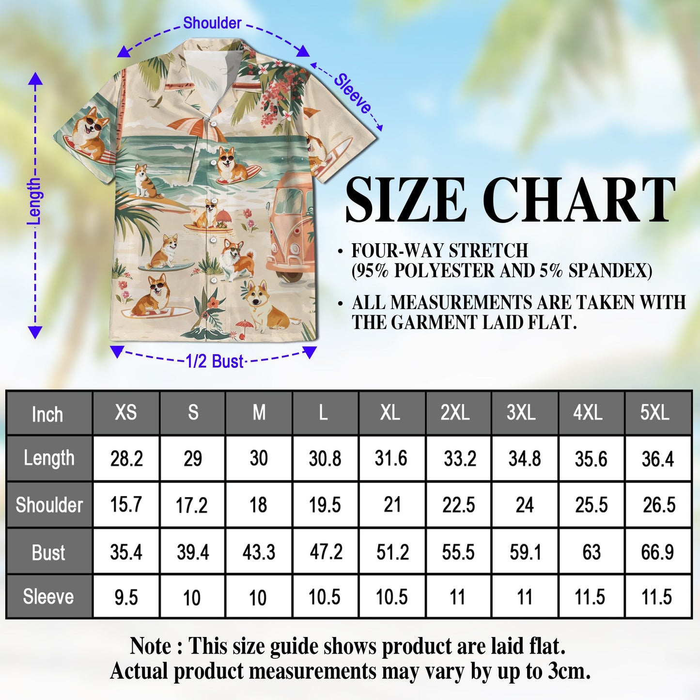 Corgi Matching Dog Owner Hawaiian Shirts, Funny Pet Aloha Shirt for Beach Vacation - Azhawaiian