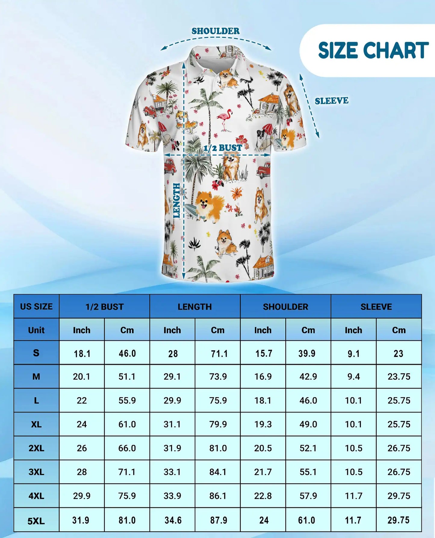 Tropical Cats Hawaiian Polo Shirt for Men, Colorful Island Design | Azhawaiian