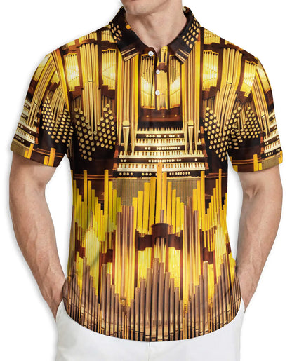 Pipe Organ Music Polo Shirt | Azhawaiian