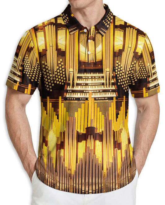Pipe Organ Music Polo Shirt