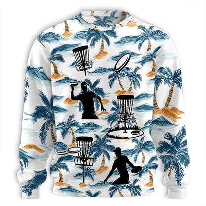 Tropical Disc Golf Sweatshirt – Tropical 3D All Over Print Design