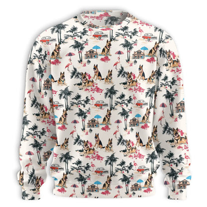 Shepherd Summer Beach Sweatshirt – Dog 3D All Over Print Design