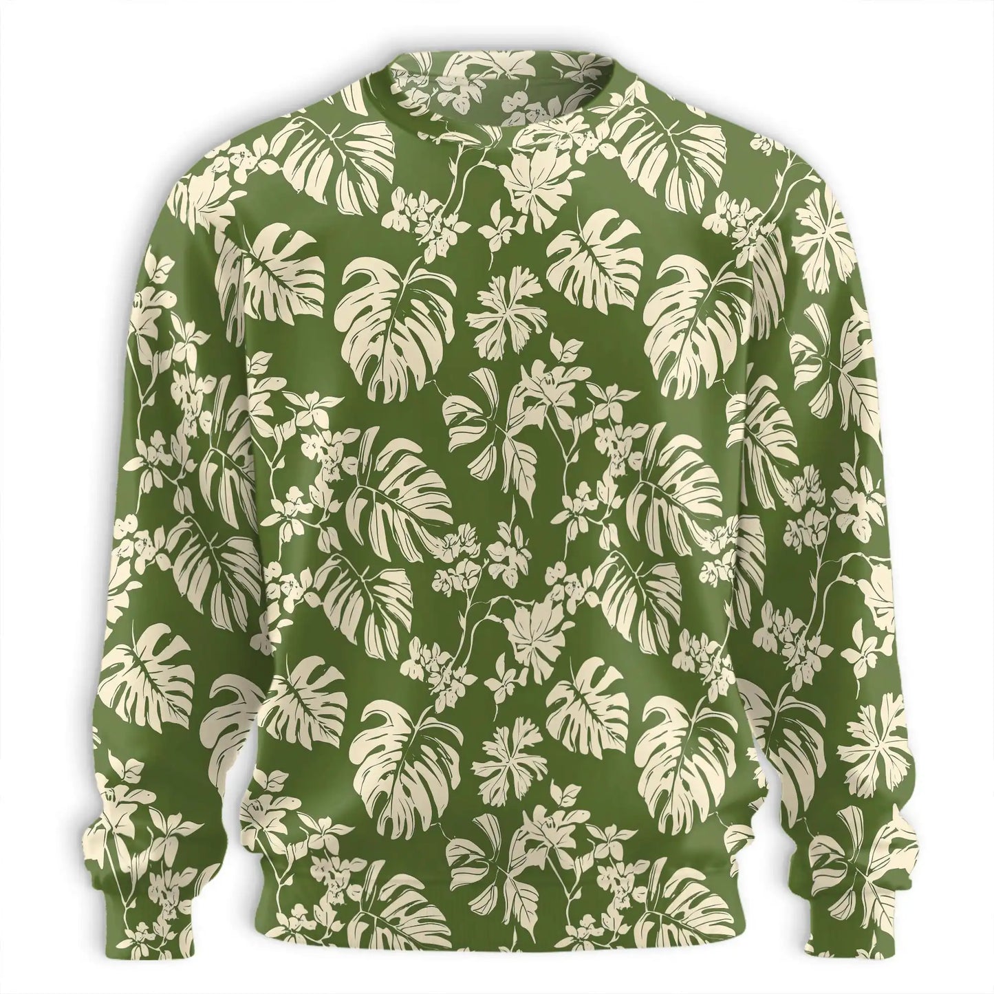 Tiare Garden Sweatshirt – Tropical 3D All Over Print Design