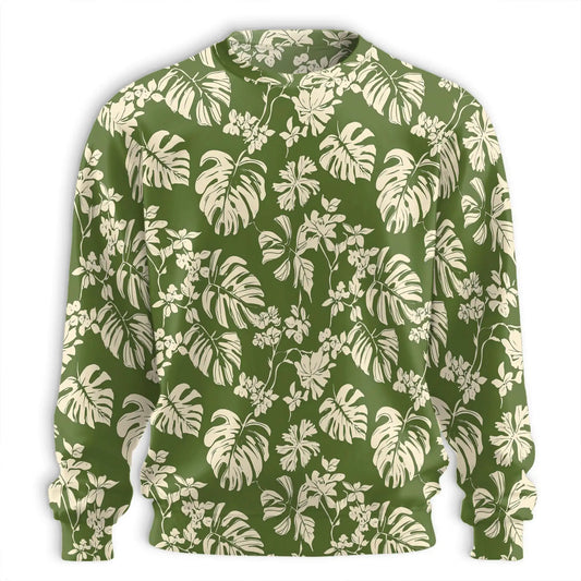 Tiare Garden Sweatshirt – Tropical 3D All Over Print Design