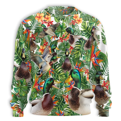 Tropical Geese Sweatshirt – Tropical 3D All Over Print Design