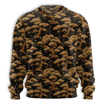 Pine Tree Pattern Sweatshirt – Colorful Graphic 3D All Over Print Design