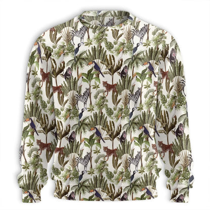 Jungle Animal Pattern Sweatshirt – Jungle 3D All Over Print Design