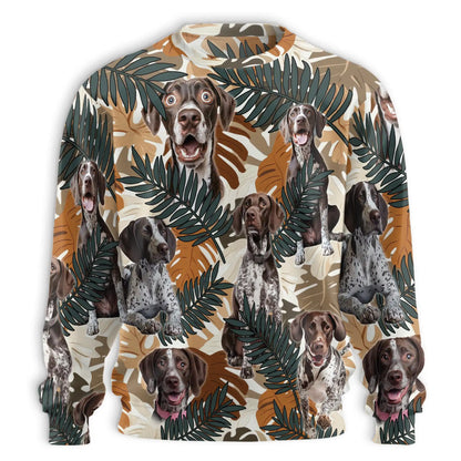 German Shorthaired Pointer Sweatshirt – Colorful Graphic 3D All Over Print Design