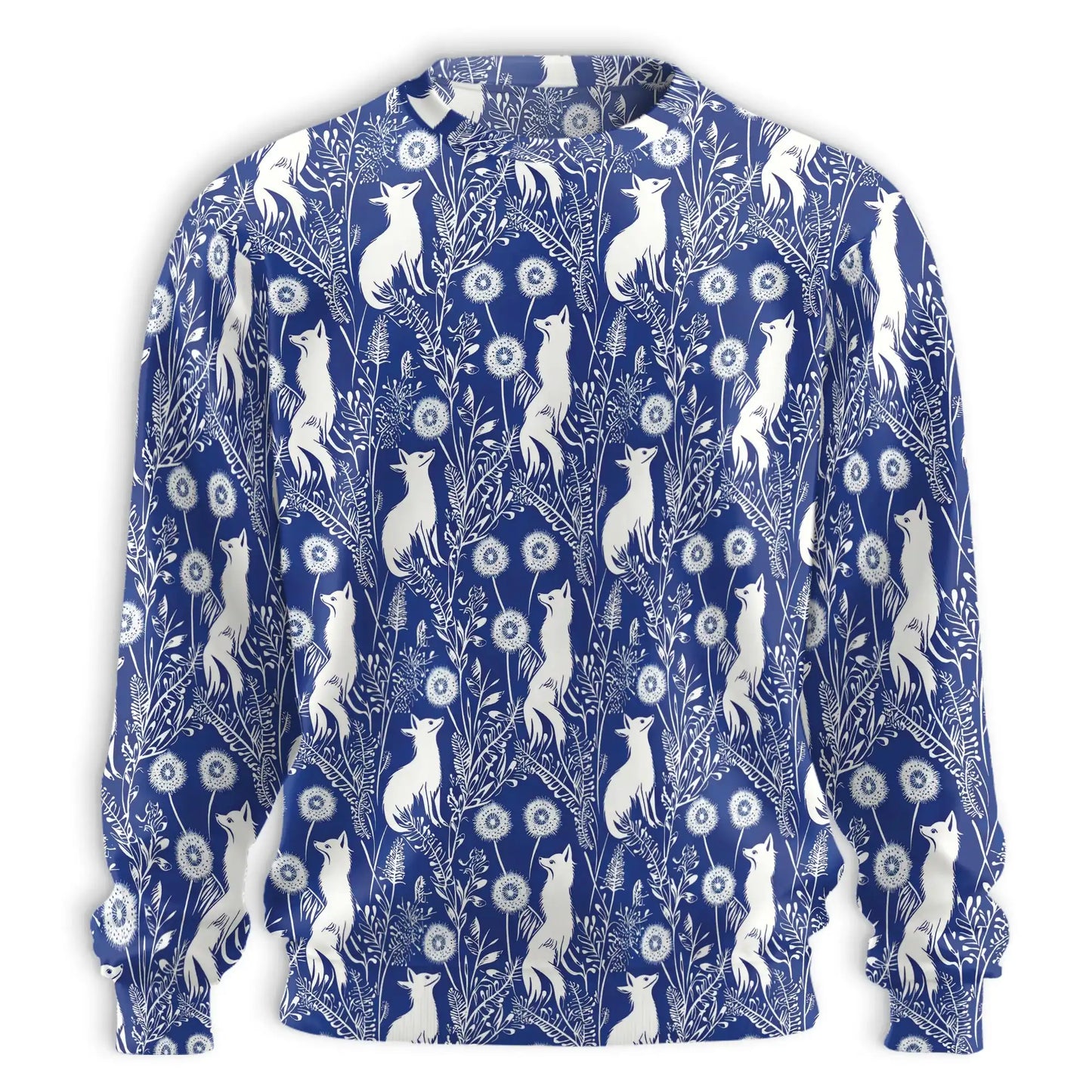 Vintage Fox Sweatshirt – Vintage 3D All Over Print Design