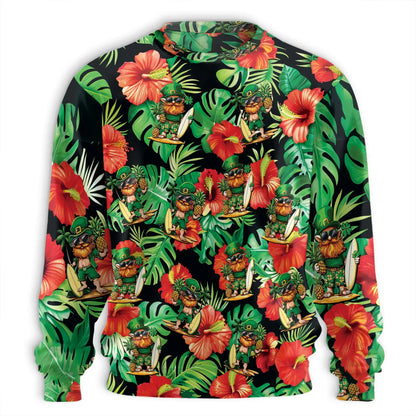 Irish Leprechaun Sweatshirt – Colorful Graphic 3D All Over Print Design
