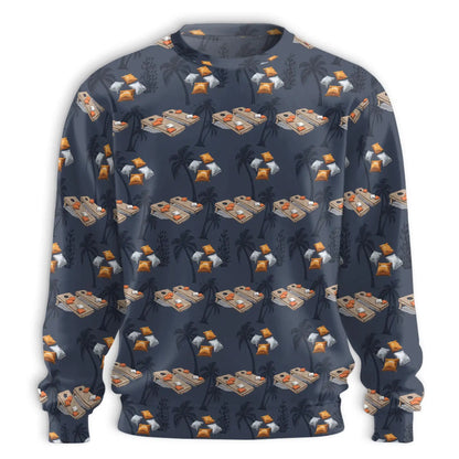 Cornhole Tree Sweatshirt – Colorful Graphic 3D All Over Print Design