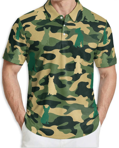 Dog Camo Polo Shirt | Azhawaiian