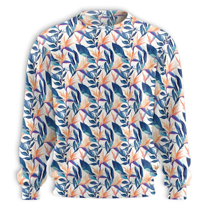 Tropical Strelitzia Sweatshirt – Tropical 3D All Over Print Design