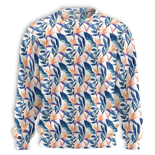 Tropical Strelitzia Sweatshirt – Tropical 3D All Over Print Design