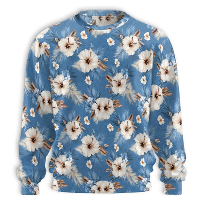 Hibiscus Flowers Sweatshirt – Tropical 3D All Over Print Design