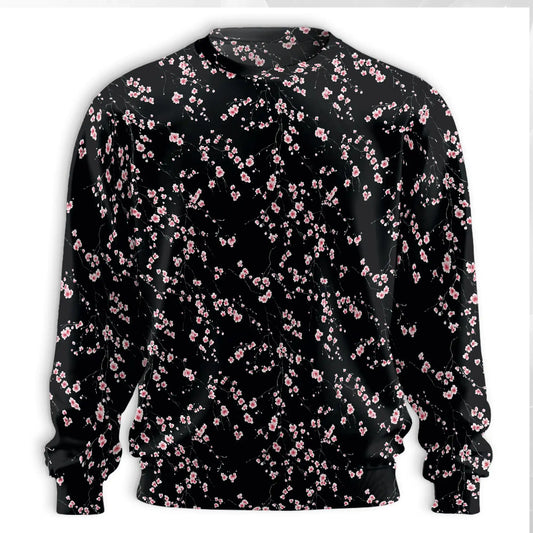 Cherry Blossom Sweatshirt – Colorful Graphic 3D All Over Print Design