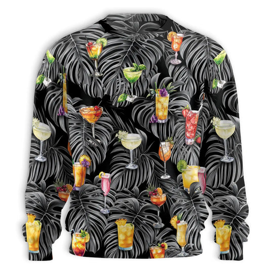 Proud Bartender Cocktails Tropical Sweatshirt – Tropical 3D All Over Print Design