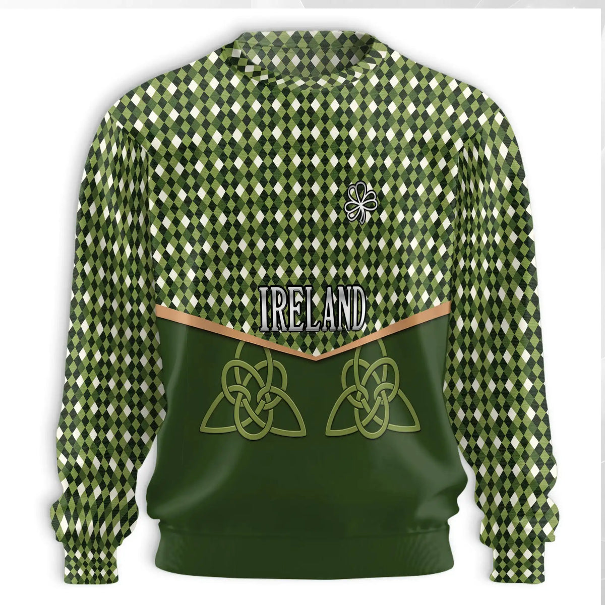 St Patrick’s Day Ireland Sweatshirt – Colorful Graphic 3D All Over Print Design