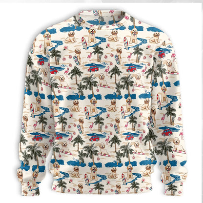 Goldendoodle Sweatshirt – Colorful Graphic 3D All Over Print Design