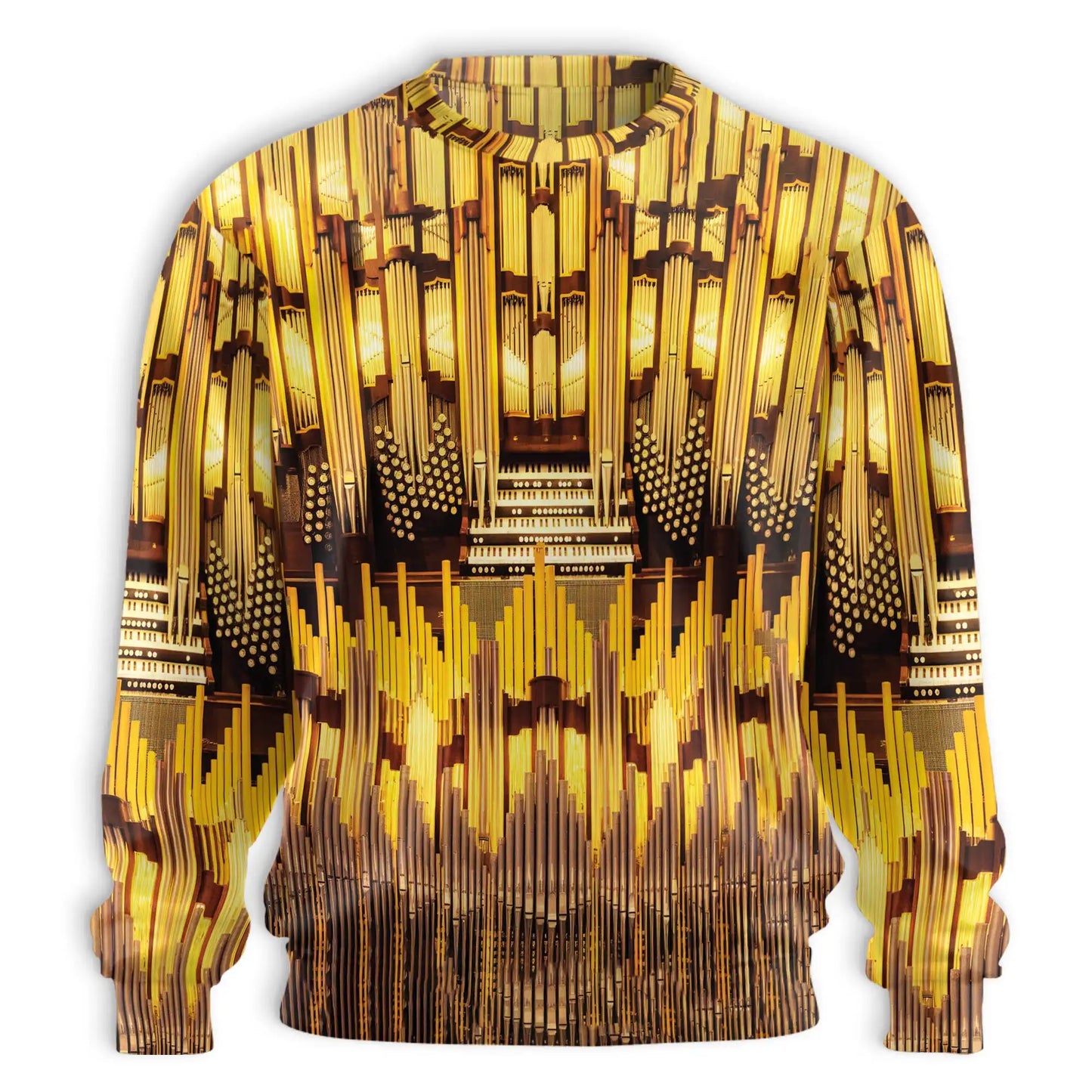 Pipe Organ Music Sweatshirt – Colorful Graphic 3D All Over Print Design