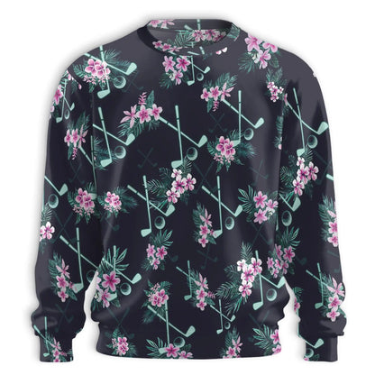 Golf Tropical Sweatshirt – Tropical 3D All Over Print Design