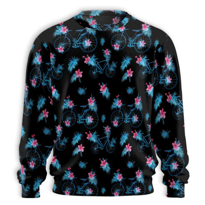 Bicycle Pattern Sweatshirt – Colorful Graphic 3D All Over Print Design