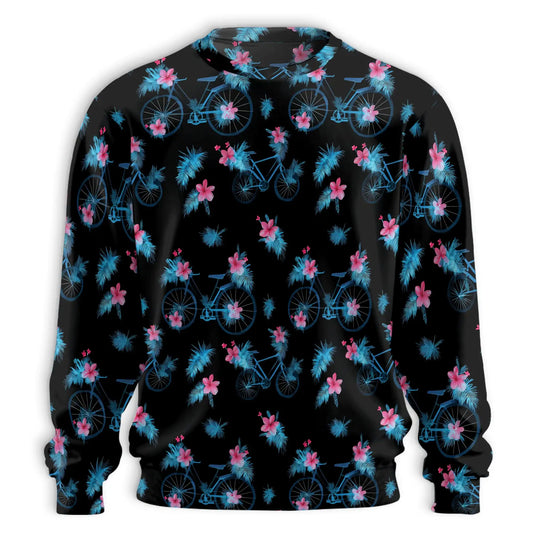 Bicycle Pattern Sweatshirt – Colorful Graphic 3D All Over Print Design