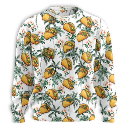 Taco Tropical Vintage Sweatshirt – Tropical Vintage 3D All Over Print Design