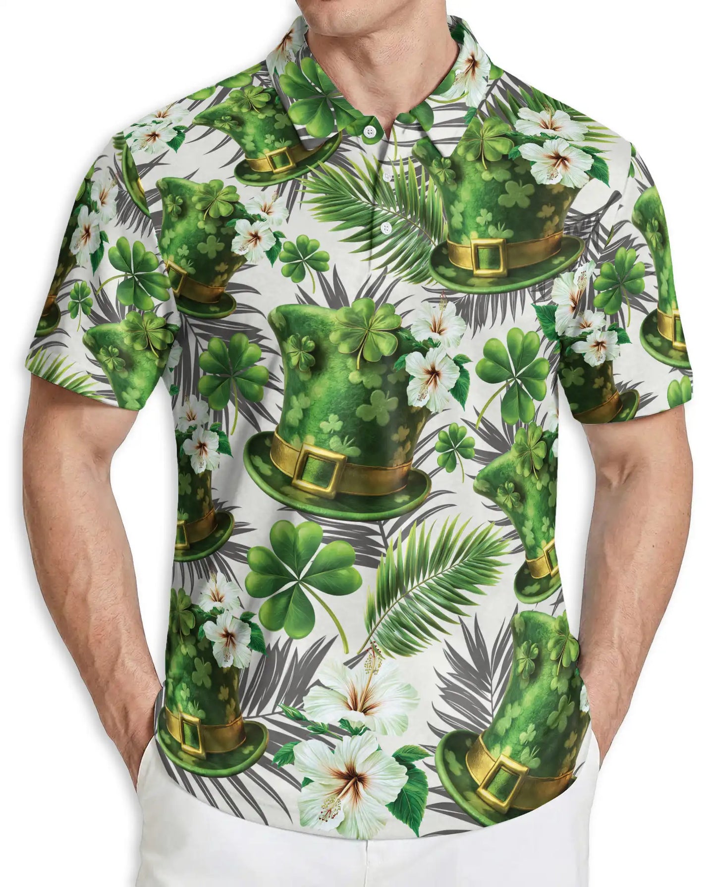 St. Patrick’s Day Polo Shirt | Azhawaiian