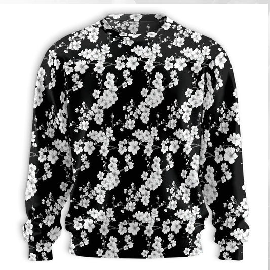Japanese Floral Sweatshirt – Colorful Graphic 3D All Over Print Design