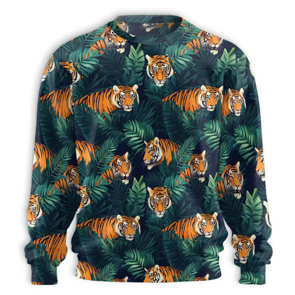 Amazing Tiger Sweatshirt – Colorful Graphic 3D All Over Print Design