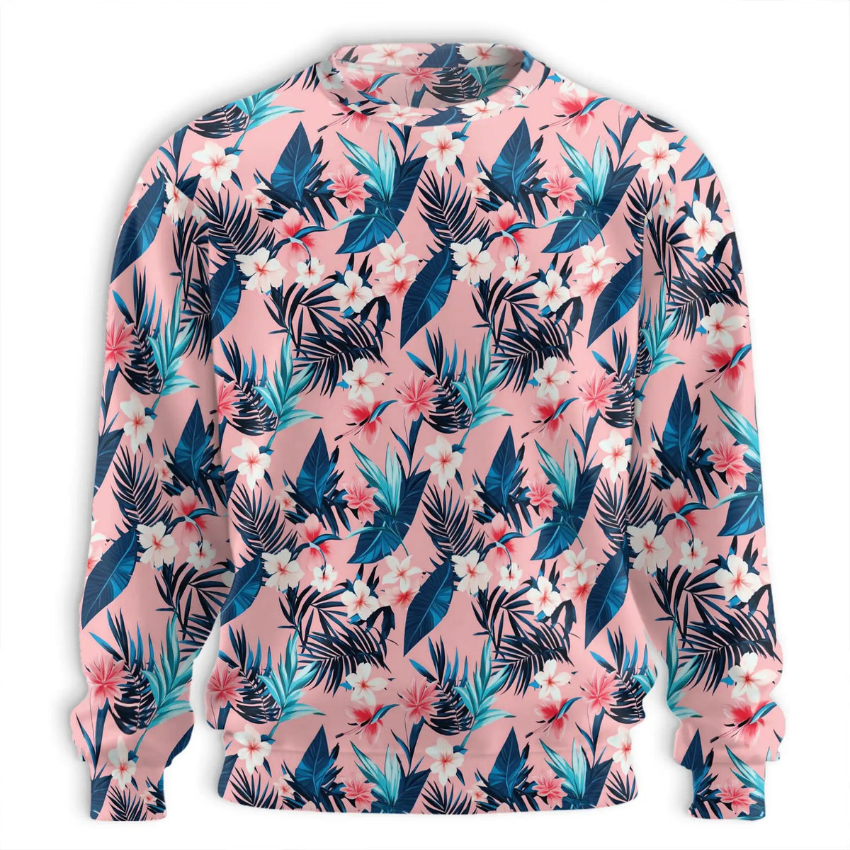 Tropical Floral Sweatshirt – Tropical 3D All Over Print Design
