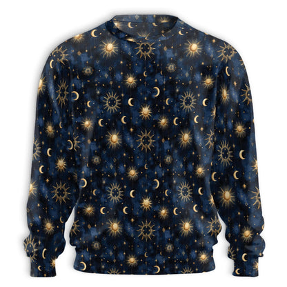 Star Sky Pattern Sweatshirt – Colorful Graphic 3D All Over Print Design