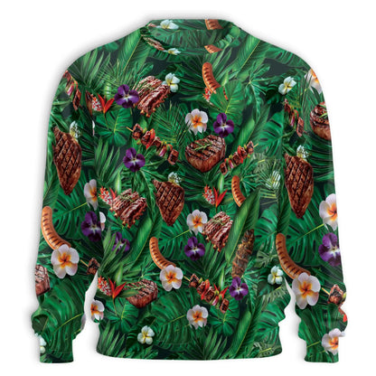 BBQ Lovers Sweatshirt – Colorful Graphic 3D All Over Print Design