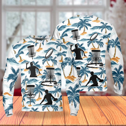Tropical Disc Golf Sweatshirt – Tropical 3D All Over Print Design