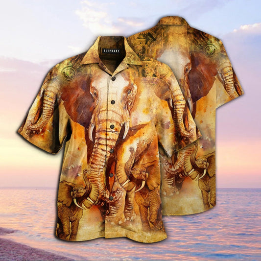 Elephant Hawaiian Shirt | For Men & Women | Adult | HW5993