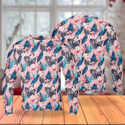 Tropical Floral Sweatshirt – Tropical 3D All Over Print Design