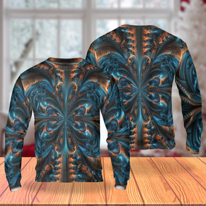 Butterfly Sweatshirt – Colorful Graphic 3D All Over Print Design