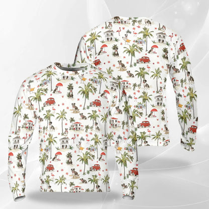 Staffordshire Bull Terrier Sweatshirt – Colorful Graphic 3D All Over Print Design