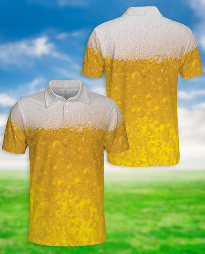 Beer Lovers Polo Shirt - Fresh Brew Party Style | Azhawaiian