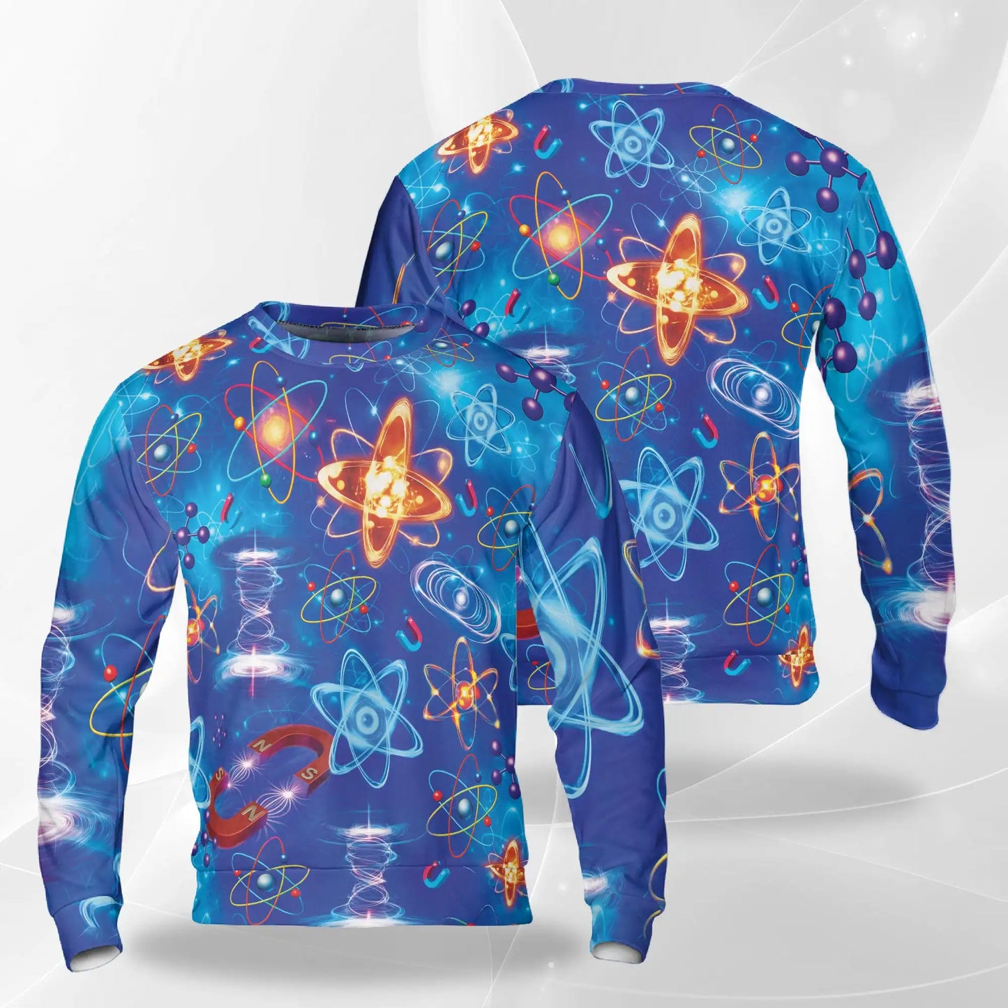 Physics Amazing Awesome Sweatshirt – Colorful Graphic 3D All Over Print Design
